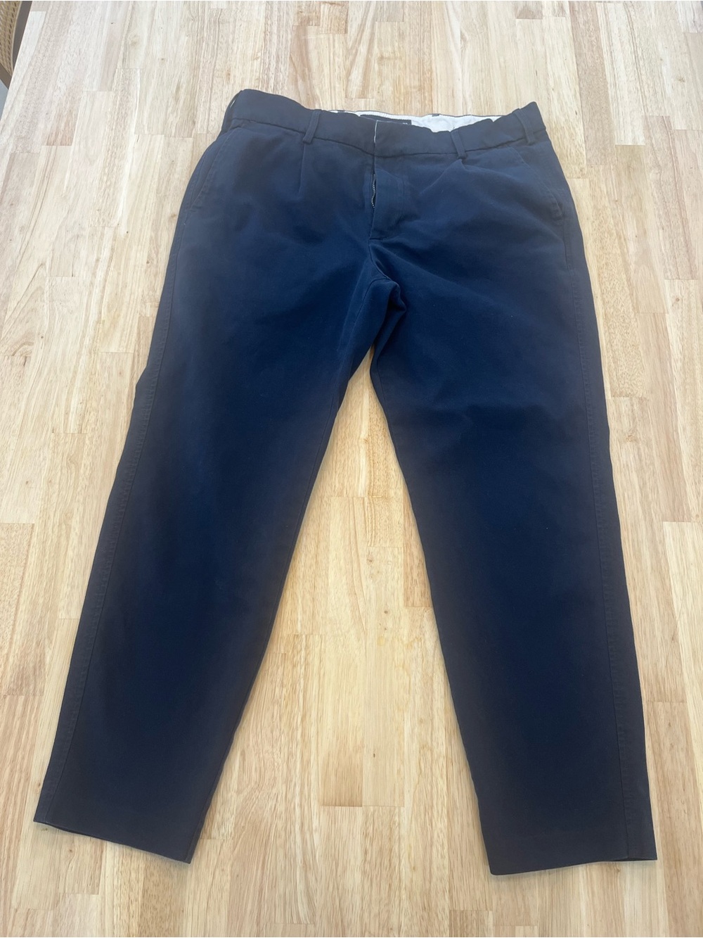 Abercrombie & Fitch Navy Chino Pants